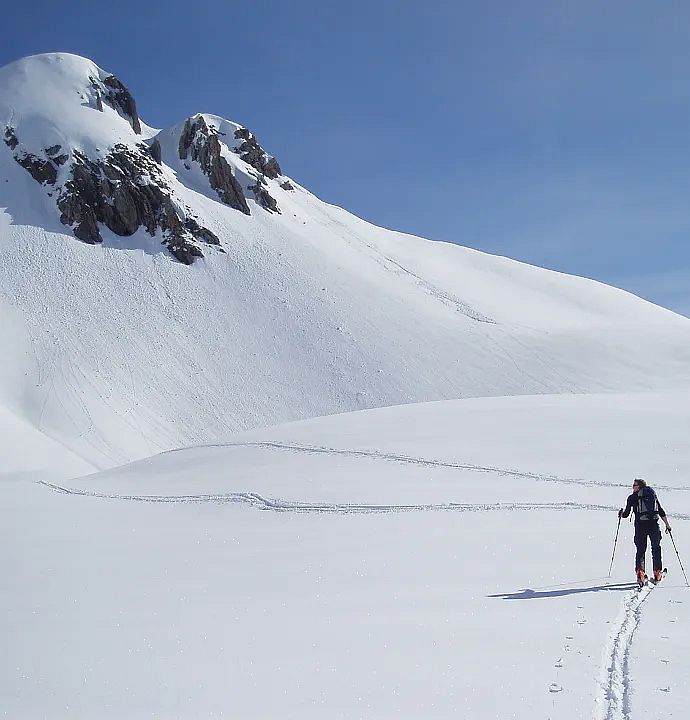 Unberührte Natur im Skigebiet Warth-Schröcken