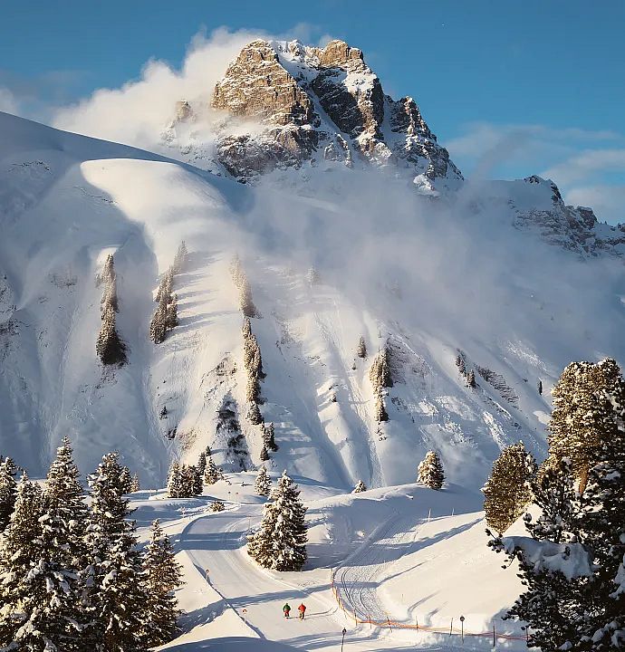 Winter holidays at the Arlberg directly at the ski slope in the Hotel Jägeralpe