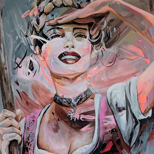 Malreise_Melanie_Geis_Atelier_am_Berg_Jägeralpe_Warth_Acrylmalkurs7