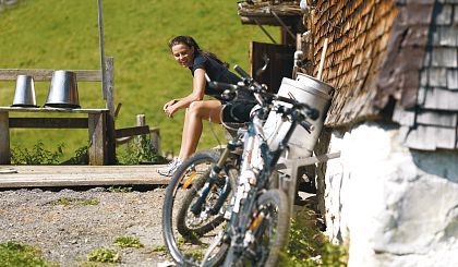 Biken am idyllischen Lech oder Bregenzer Ach