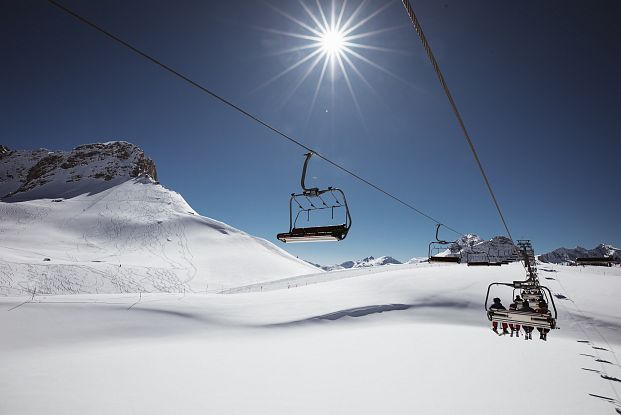 Winterferien am Arlberg direkt an der Skipiste im Hotel Jägeralpe