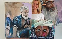 Melanie_Geis_ Acrylmalerei_im_Hotel_Ski_und_malen_Jaegeralpe_atelieramberg4