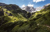 Traumhafte Bergkulisse in Warth am Arlberg