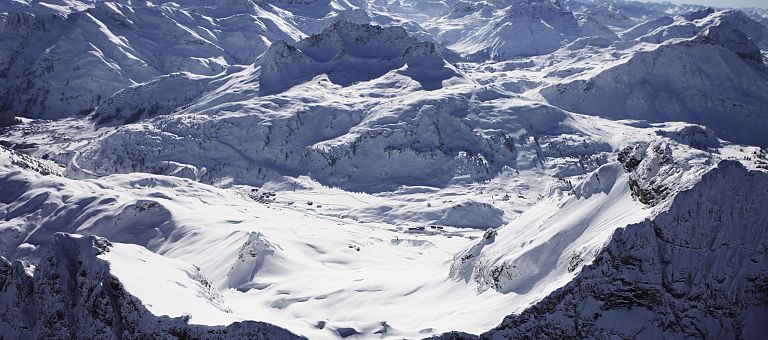 Liftübersicht im Skigebiet Warth-Schroecken
