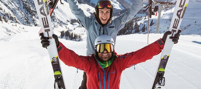 Ski-Spaß in Warth am Arlberg