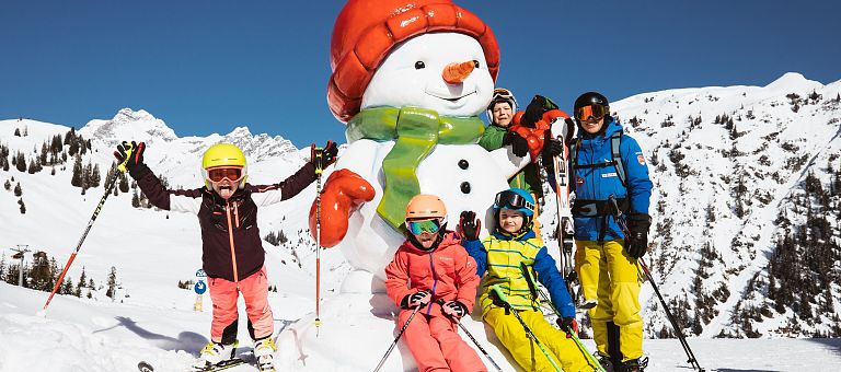 Winterferien am Arlberg direkt an der Skipiste im Hotel Jägeralpe