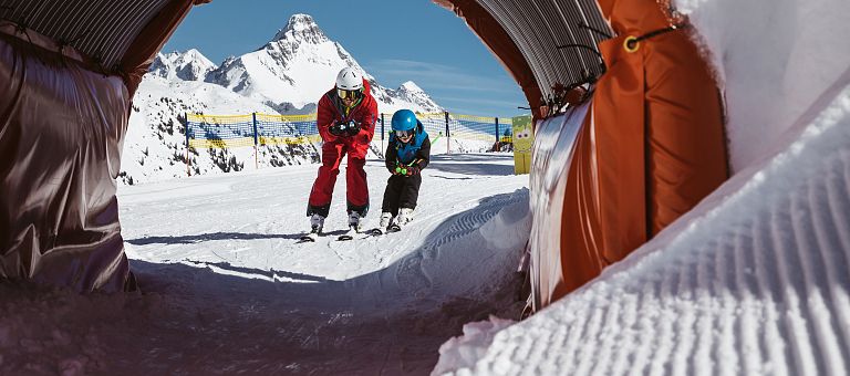 Winterferien am Arlberg direkt an der Skipiste im Hotel Jägeralpe